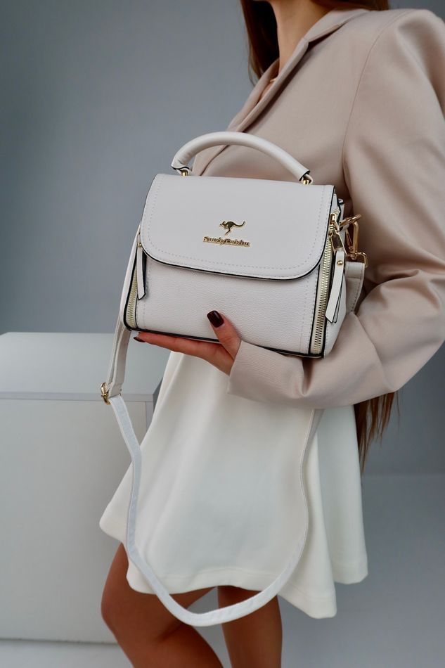 Крос-боді сумка жіноча, Valto Біла 110126-white фото