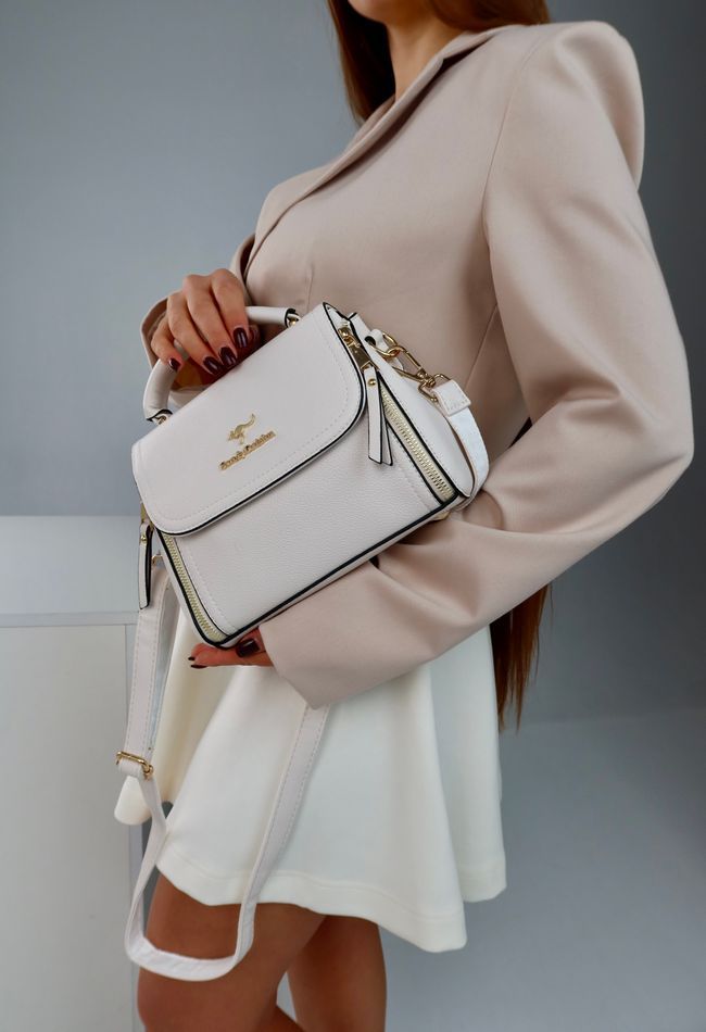 Крос-боді сумка жіноча, Valto Біла 110126-white фото