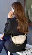 Сумка женская бананка, Geneva, Бежева 110016-beige фото 4