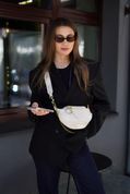 Сумка женская бананка, Geneva, Бежева 110016-beige фото 10